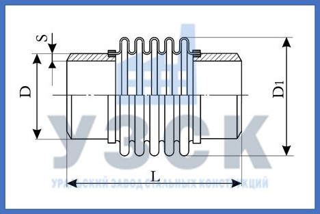 Чертёж компенсатора ОПН в Нижнем Тагиле