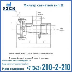 Фильтр сетчатый ФС по Т-ММ-11-2003 в Нижнем Тагиле