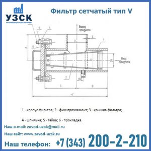 Фильтр сетчатый ФС по Т-ММ-11-2003 в Нижнем Тагиле