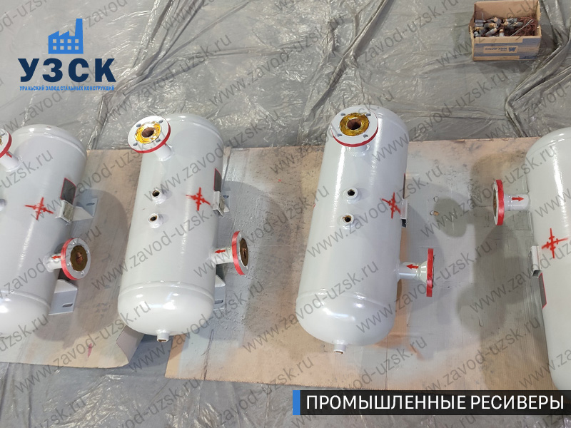 фотография емкостных ресиверов газа Нижний Тагил